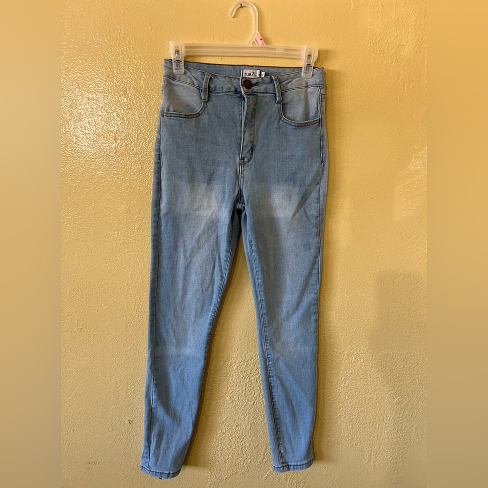 Rue21 High Rise Light Blue Jeans